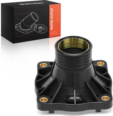 Produktbild von Frankberg 1x Kühlmittelflansch Wasserauslass für BMW 5er E34 530i 540i 7er E32 E38 730i 740i
