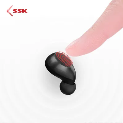 Produktbild von Schnurloses Bluetooth-Telefon SSK TWS - Schwarz
