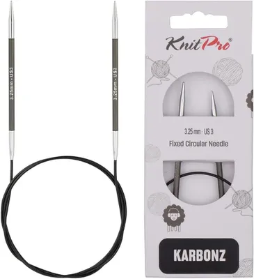 Productafbeelding van Karbonz 80 cm - 3,25 mm Rondbreinaalden