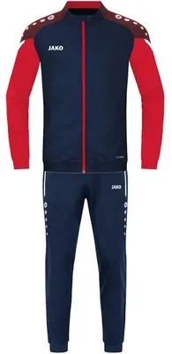 Produktbild von Jako Performance Trainingsanzug Polyester Kinder - Marine / Rot
