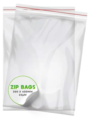 Productafbeelding van Resealable Zakjes 300 x 400 mm, Set van 100