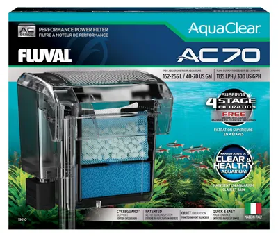 Produktbild von Fluval AquaClear AC70 Hochleistungsfilter, 152–265 l