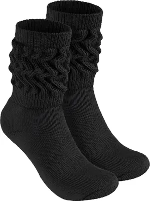 Image de Chaussettes BRUBAKER Slouch - Chaussettes de sport pour femmes, noir, taille 35-38, 1 paire