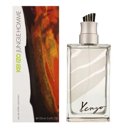Zdjęcie produktu dla KENZO Jungle Homme, Mężczyźni, 100 ml, Kumpel, Limonka, Piżmo, Gałka muszkatołowa, Przyprawy, Cedr, Skóra, Wanilia, Spray