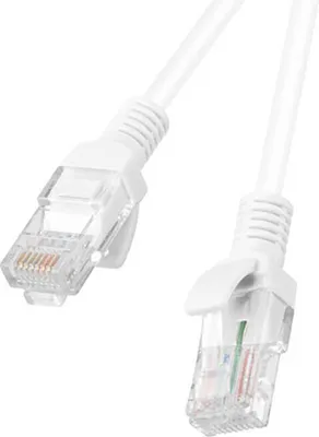 Zdjęcie produktu dla Lanberg PCU5-20CC-0150-W, 1,5 m, Cat5e, U/UTP (UTP), RJ-45, RJ-45, Biały