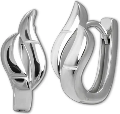 Produktbild von SilberDream Damen SilberDream Ohrringe silberfarben Creolen 925 Silber D2SDO4457J