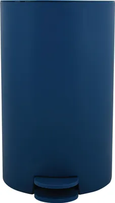 Produktbild von MSV "Osaki Cubo de Basura con Pedal, 3 L, Color Azul Oscuro, 3 l, Rund, Polypropylen (PP), Blau, Terrasse, Polypropylen