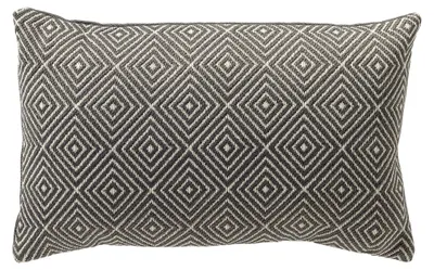 Produktbild von Dutch Decor Outdoor Kissenbezug Geometric Verano 30x50 cm Grau