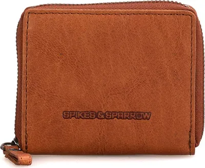 Produktbild von SPIKES & SPARROW Leder Geldbörse Bronco Wallet RFID Brandy braun
