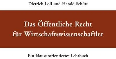 Immagine prodotto di Das Öffentliche Recht für Wirtschaftswissenschaftler