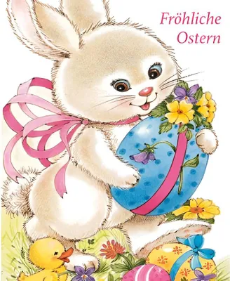 Produktbild von Ostern - Mini-Karten - Glückwunschkarte im Format 6,5 x 8 cm mit