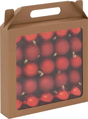 Image de Boules de Noël, 25 pièces, rouges, Ø 6 cm