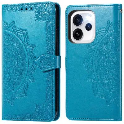 Image de imoshion Mandala Bookcase pour Oppo Reno15 F (5G) - Turquoise