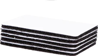 Image de INF 5 pièces dos de canapé autocollant velcro noir