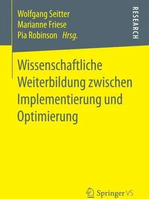 Immagine prodotto di Wissenschaftliche Weiterbildung zwischen Implementierung und Optimierung