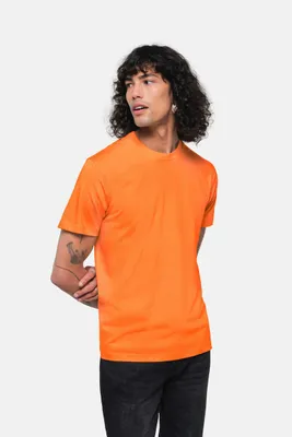 Zdjęcie produktu dla HAKRO® 10008655279626 HAKRO® Herren T-Shirt "Heavy" 293 orange Größe XL