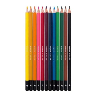 Image de Bruynzeel Crayons de couleur en boîte, 12 couleurs