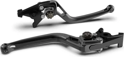 Produktbild von Bremshebel LSL BOW R43R mit ABE für Yamaha XV R 942 / 950 ccm Bj. 2014 - 2016, Farbe Hebel:schwarz, Farbe Versteller:anthrazit