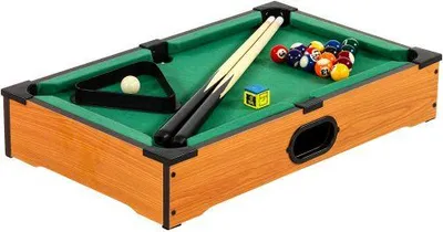 Obrázok produktu pre Mini biliard s príslušenstvom 51 x 31 x 10 cm - svetlý