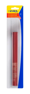 Produktbild von Lyra Zimmermannsbleistift 3 Stück Länge 24 cm Bleistiftmine bruchfest