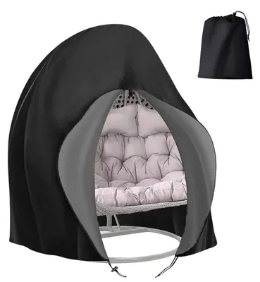 Immagine prodotto di Copertura per sedia a dondolo, tessuto Oxford 210D, dimensioni 230 x 200 cm, impermeabile e resistente al vento