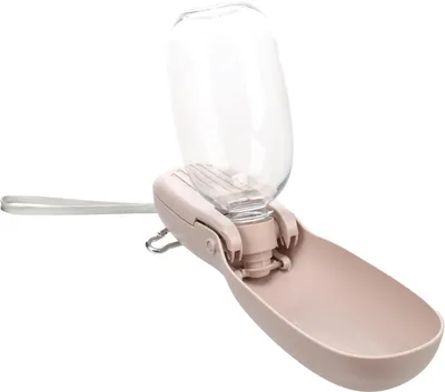 Image de Bouteille d'Eau Portable avec Compartiment a Friandises pour chien
