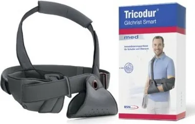 Produktbild von Tricodur Gilchrist Smart Orthese anthrazit>>>>Gr. S links