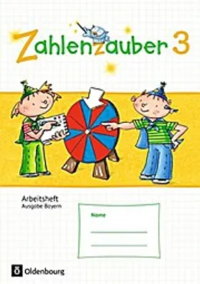 Obrázek produktu pro Zahlenzauber - Mathematik für Grundschulen - Ausgabe Bayern 2014 - 3. Jahrgangsstufe