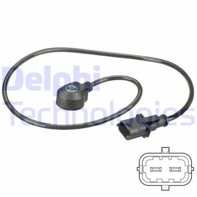 Produktbild von DELPHI Klopfsensor AS10213 für ALFA ROMEO 147 (937)