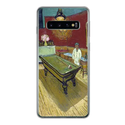 Produktbild von MuchoWow® Handyhülle Schutzhülle Hülle für Samsung Galaxy S10 Das Nachtcafé - Vincent van Gogh Silikon Softcase Handy Hülle - Handytasche