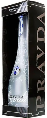 Obrázek produktu pro Pravda Vodka 40 % obj. 0,7 l v dárkovém balení