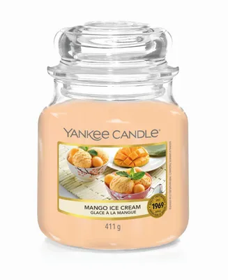 Zdjęcie produktu dla Yankee Candle Mango Ice Cream Medium Jar 411G