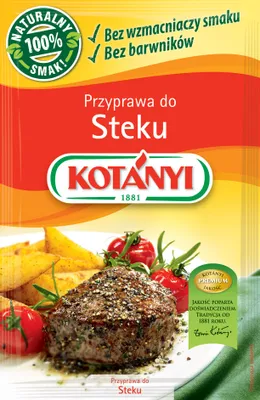 Zdjęcie produktu dla Kotanyi Przyprawa do Steku 35g