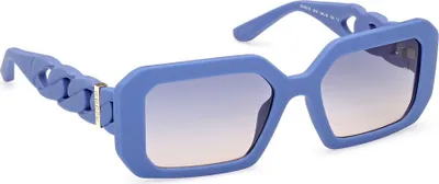 Produktbild von Guess Gu00110 Polarisierte Sonnenbrille Für Frauen Blau Mann Blau One Size