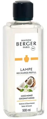 Produktbild von Maison Berger Paris Coco Monoï, Flasche, Flüssigkeit, Kokosnuss, Transparent, 500 ml, 78 mm