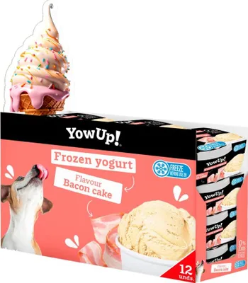 Obrázok produktu pre Jogurt s príchuťou slaniny pre psov – vhodný na zmrazenie