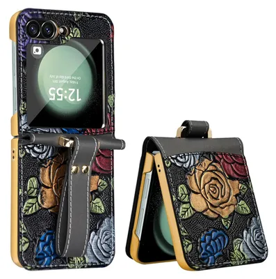 Obrázek produktu pro Pro Samsung Galaxy Z Flip7 FE / Flip6 5G Full Cover Motif Cover Handschl.
