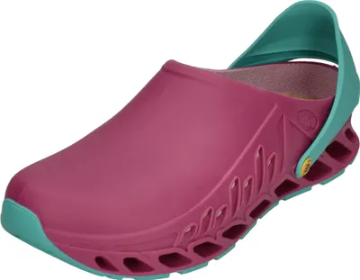Produktbild von SCHOLL Damen Arbeitsschuhe Clogs EVOFLEX fuchsia emerald, Größe:38 EU