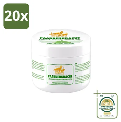 Productafbeelding van 20 x Goldline Paardenkracht Lichaamscreme - Herstellen en verzorgen - 250 ml - Voordeelverpakking - 20 stuks