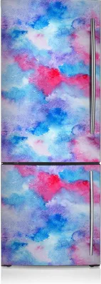 Produktbild von Kühlschrankmagnete Kühlschrank Magnetfolie Magnete Küche 60x205 cm - Abstrakte Wolken