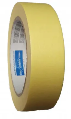 Produktbild von Blue Dolphin TM30 Malerkreppband Gelb 30mm 25m