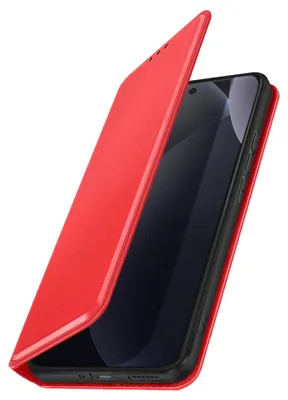 Produktbild von Avizar, Klappetui mit Kartenfach und Ständer für Redmi Note 15 Pro Plus 5G, Rot
