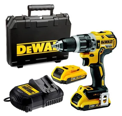 DEWALT Akku-Schlagbohrschrauber 18V DCD796D2 70/27Nm 2x2,0Ah BL