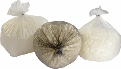Produktbild von 40x Müllsäcke Müllbeutel LDPE 70 L 630 x 850 mm 14 my weiss