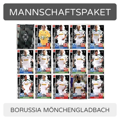 Produktbild von Topps Match Attax - 2018/19 - Mannschaftspaket - Borussia Mönchengladbach