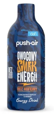 Produktbild von Energy PushAir Dafi Energetyk Sirup für Sättiger 500ml koffeinfrei zuckerfrei