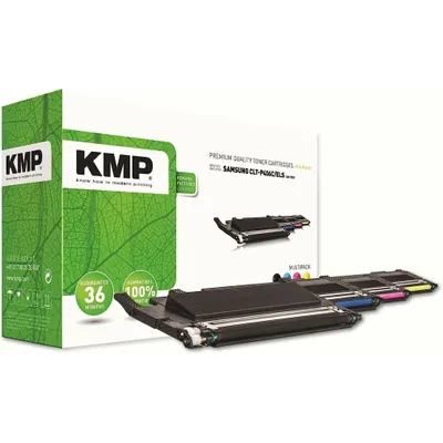 Produktbild von KMP SA-T53V, Schwarz, Cyan, Magenta, Gelb, 4 Stück(e)