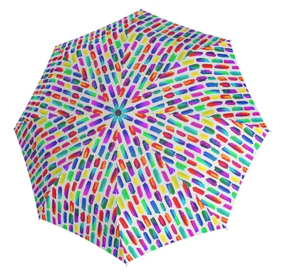 Imagen del producto de Knirps paraguas de bolsillo paraguas A.200 Medium Duomatic Create Crystal colorido