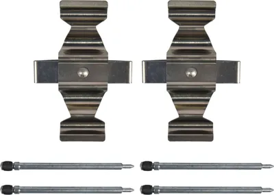 Produktbild von FEBI BILSTEIN 182012 Zubehörsatz Scheibenbremsbelag Vorne passend für MERCEDES-BENZ C-Klasse Limousine (W203) C-Klasse T-modell (S203) CLK (C209) SLK