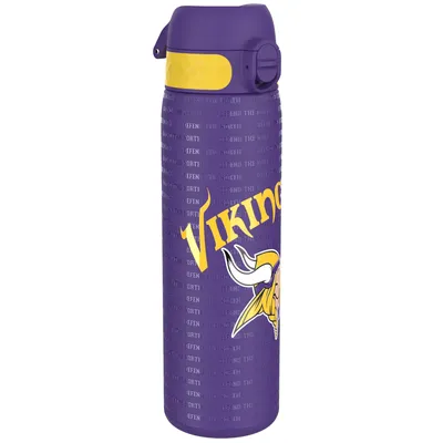 Produktbild von ION8 Minnesota Vikings NFL schmale auslaufsichere Wasserflasche, Edelstahl 600ml